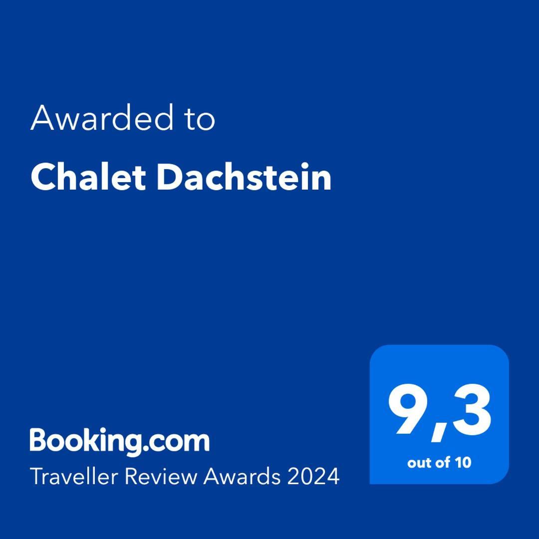 Chalet Dachstein Рамзау Экстерьер фото
